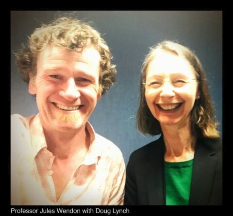 Professor Jules Wendon and Doctor Doug Lynch