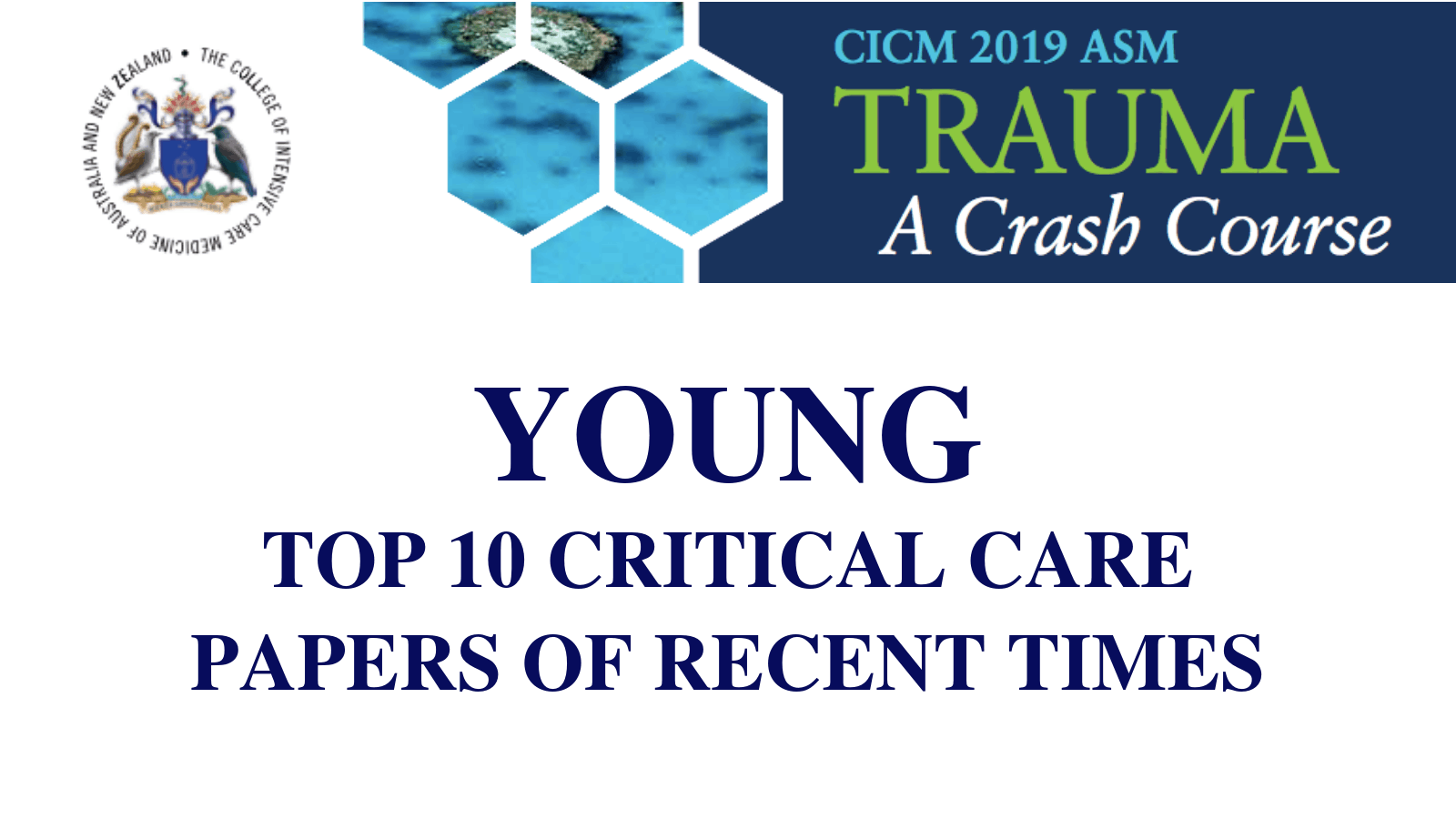 Top 10 critical care papers