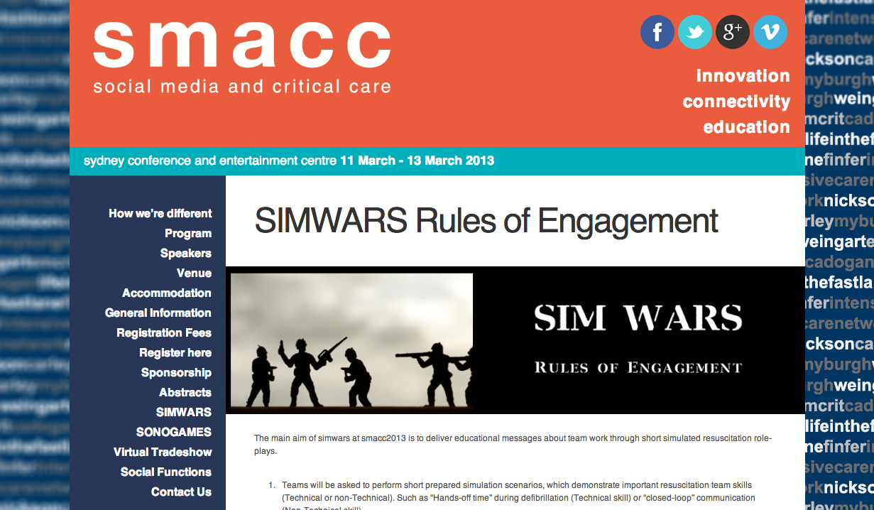 SMACC SIMWARS