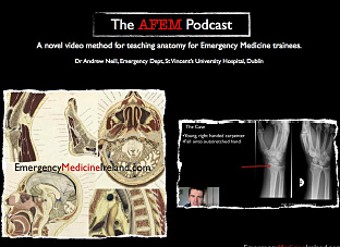 AFEM Podcast - teaching anatomy to emergency medicine trainees