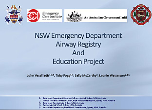 NSW ED airway registry & education project