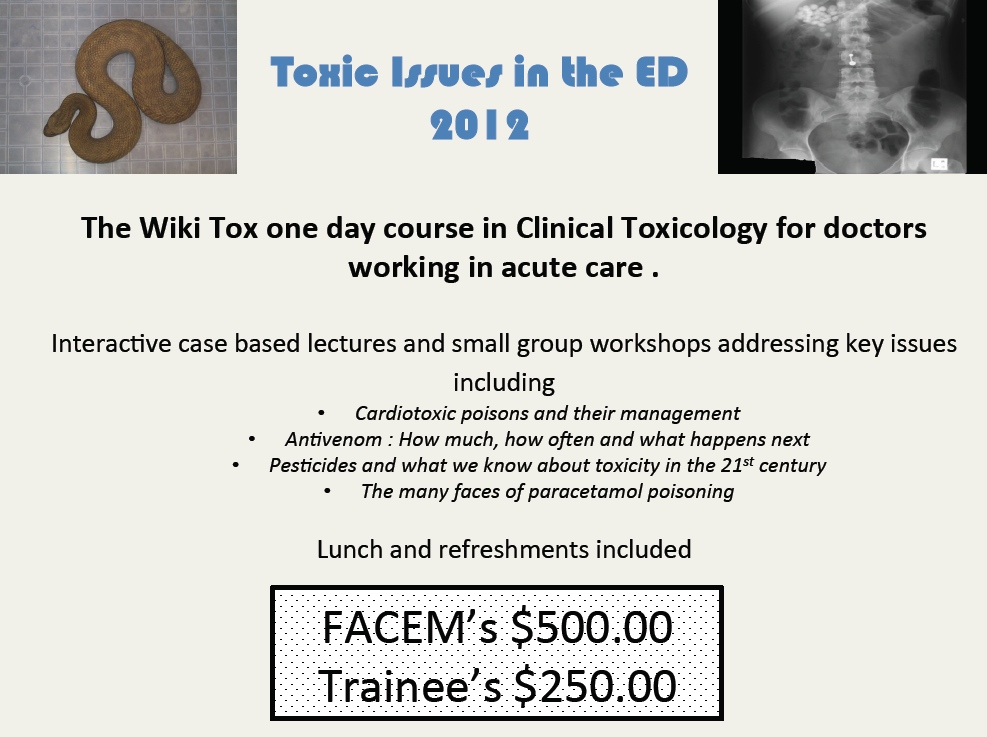 Toxicology Course in Sydney